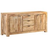 Dressoir 175x40x75 cm ruw mangohout - thumbnail