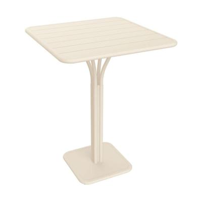 Fermob Luxembourg tuintafel hoog 80x80 cm Beige Latte