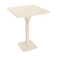 Fermob Luxembourg tuintafel hoog 80x80 cm Beige Latte - thumbnail