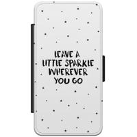 Samsung Galaxy S5 (Plus)/ Neo flipcase - Leave a little sparkle - thumbnail