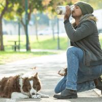 Asobu Drinkfles 1000 ml RVS SDB1 BURGUNDY SDB1 burgundy - thumbnail