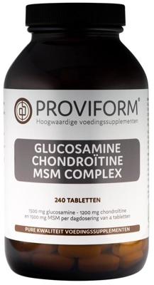 Proviform Glucosamine Chondroitine MSM Complex Tabletten 240st