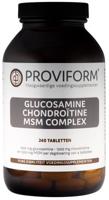 Proviform Glucosamine Chondroitine MSM Complex Tabletten 240st - thumbnail