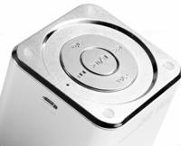 Mini-luidspreker Technaxx MusicMan Mini AUX, SD, USB Zilver - thumbnail