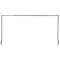 Esschert Design tafelstang decoratief met klem zwart - thumbnail