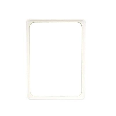 Prijskaartraam A4 wit profiel-1 - 60 stuks