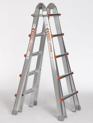Waku Professionele telescopische vouwladder 4x5 treden Waku - 1413800102 Waku Professionele telescopische vouwladder 4x5 treden Waku - 1413800102