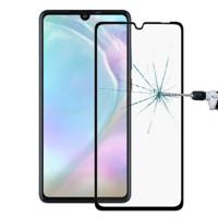 9u 9D volledig scherm getemperd glas screen protector voor Huawei P30 Lite (zwart) - thumbnail