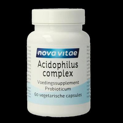 Nova Vitae Acidophilus complex 60 Vegetarische capsules Nova Vitae Acidophilus complex 60 Vegetarische capsules