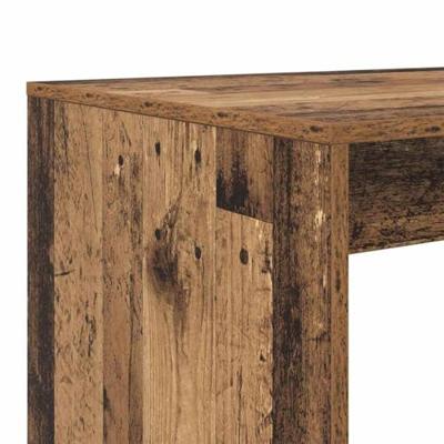 Bureau met plank Oud hout 108 x 55 x 103.5 cm Bewerkt hout