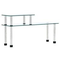 VidaXL Keukenschap 45x16x26 cm gehard glas transparent - thumbnail