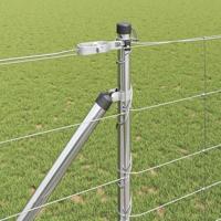 Weidehekwerk Zilver 25 x 1.2 m Gegalvaniseerd staal - thumbnail