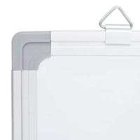 Whiteboard magnetisch inklapbaar 100x80x1,7 cm aluminium - thumbnail