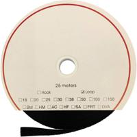 FASTECH® T0205099990325 Klittenband Om vast te plakken Hotmelt Lusdeel (l x b) 25000 mm x 50 mm Zwart 25 m - thumbnail