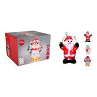 Decoratieve figuren BASIC & CO Kerstmis 18 x 17 x 31 cm - thumbnail