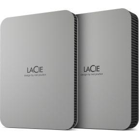 LaCie Mobile Drive 1TB v2 USB-C Moon Silver w/Rescue