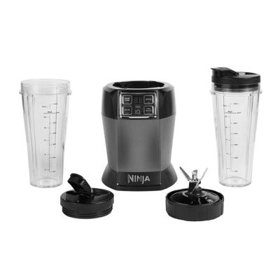Blender - NINJA - BN495EU - 1000 W - 2 x 700 ml - Grijs Zwart