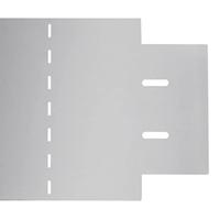 Grasboorden 100x20 cm gegalvaniseerd staal 5 st - thumbnail