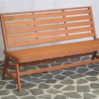 SenS-Line 3-zits Houten tuinbank Malibu 150 cm - thumbnail