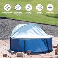 Speelterrein Babyni BABYMOOV blauw wit - thumbnail