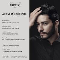 Previa Natural Haircare Extra Life Oily Dandruff Cleansing Shampoo 950ml - thumbnail