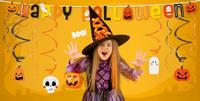 Party Vlaggenlijn Happy Halloween (10m) - thumbnail