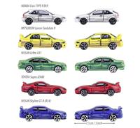 Majorette japan series die-cast auto&apos;s giftpack, 5st. - thumbnail
