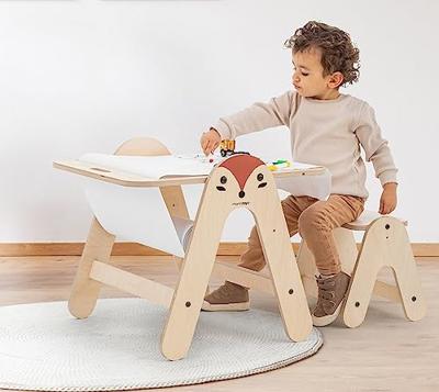 Mamatoyz houten tekentafel naturel vos