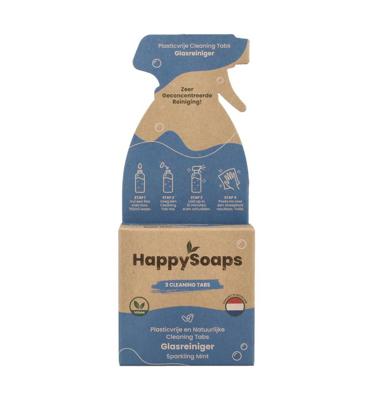 HappySoaps Sparkling Mint Glasreinger Tabs