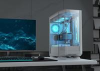 Cougar CGR-58M6W-LRP Verlichte draaischijf Wit - thumbnail