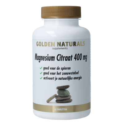Magnesium citraat 400mg 60 Tabletten