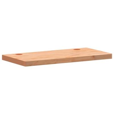 Bureaublad 100x50x4 cm massief beukenhout - thumbnail