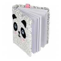 Sleutelhanger Notitieboek Panda - thumbnail