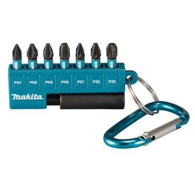 Makita Accessoires e-11994 slagschroefbitset | 8-delig | 25mm | x impact black - e-11994 Makita Accessoires e-11994 slagschroefbitset | 8-delig | 25mm | x impact black - e-11994