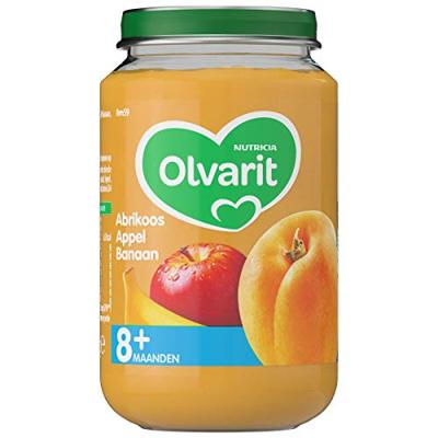 Olvarit 8m+ Abrikoos Appel Banaan - thumbnail