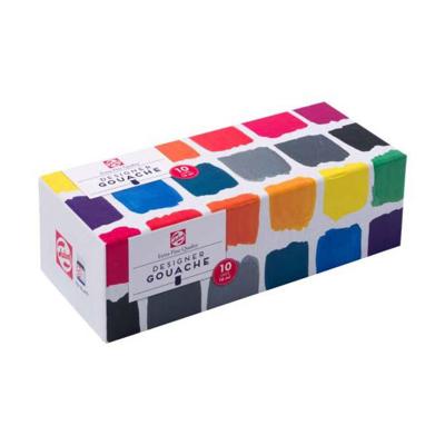Talens gouache extra fijn set, 10x16ml flacons