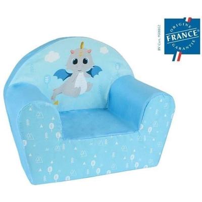 Armstoel Fun House LEON LE DRAGON Blauw Schuim 42 x 52 x 33 cm