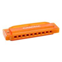 Cascha HH 2276 Fun Blues mondharmonica in C oranje - thumbnail