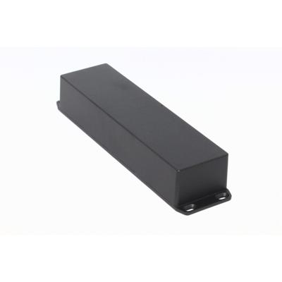 Hammond Electronics 1590BX2FLBK Universele behuizing 254 x 70 x 34.5 Aluminium Zwart (RAL 9005) 1 stuk(s)