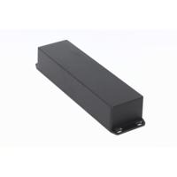 Hammond Electronics 1590BX2FLBK Universele behuizing 254 x 70 x 34.5 Aluminium Zwart (RAL 9005) 1 stuk(s) - thumbnail
