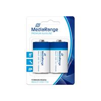 MediaRange Premium alkaline batterijen, Mono D|LR20|1.5V, Pack van 2 - thumbnail