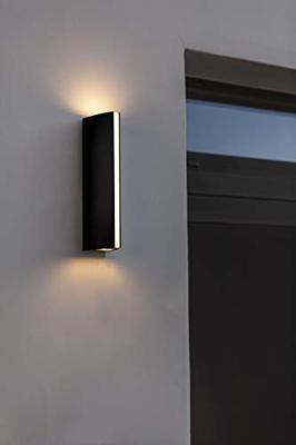 Lutec Unieke moderne wandlampLeo zwart - 5192701330