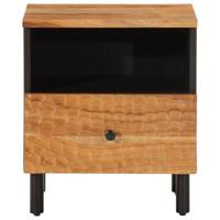 Nachtkastje 40x33x46 cm massief acaciahout - thumbnail