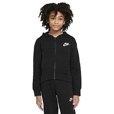 Nike NSW Club Fleece Trainingspak Girls Zwart - Maat 128 - Kleur: Zwart | Soccerfanshop