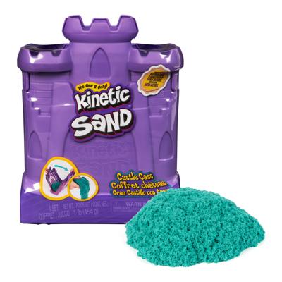 Kinetic Sand Zandkasteel Speelkoffertje Paars
