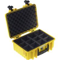 B&W outdoor.cases type 4000 geel + verdeler - thumbnail