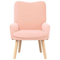 Fauteuil Roze 63 x 67 x 94 cm Stof - thumbnail
