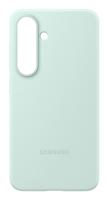 Samsung Silicone Silicon Case Samsung Galaxy S25 Mint Stootbestendig - thumbnail