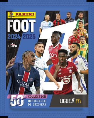 Metalen doos - PANINI - Voetbal Ligue 1 2024-2025 - McDonald's - 12 vakken - 84 stickers - thumbnail