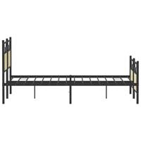 Bedframe zonder matras hout sonoma eikenkleurig 140x200 cm - thumbnail